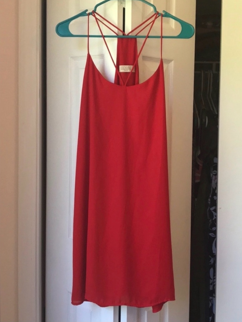 Lucy Love Red Midi Dress